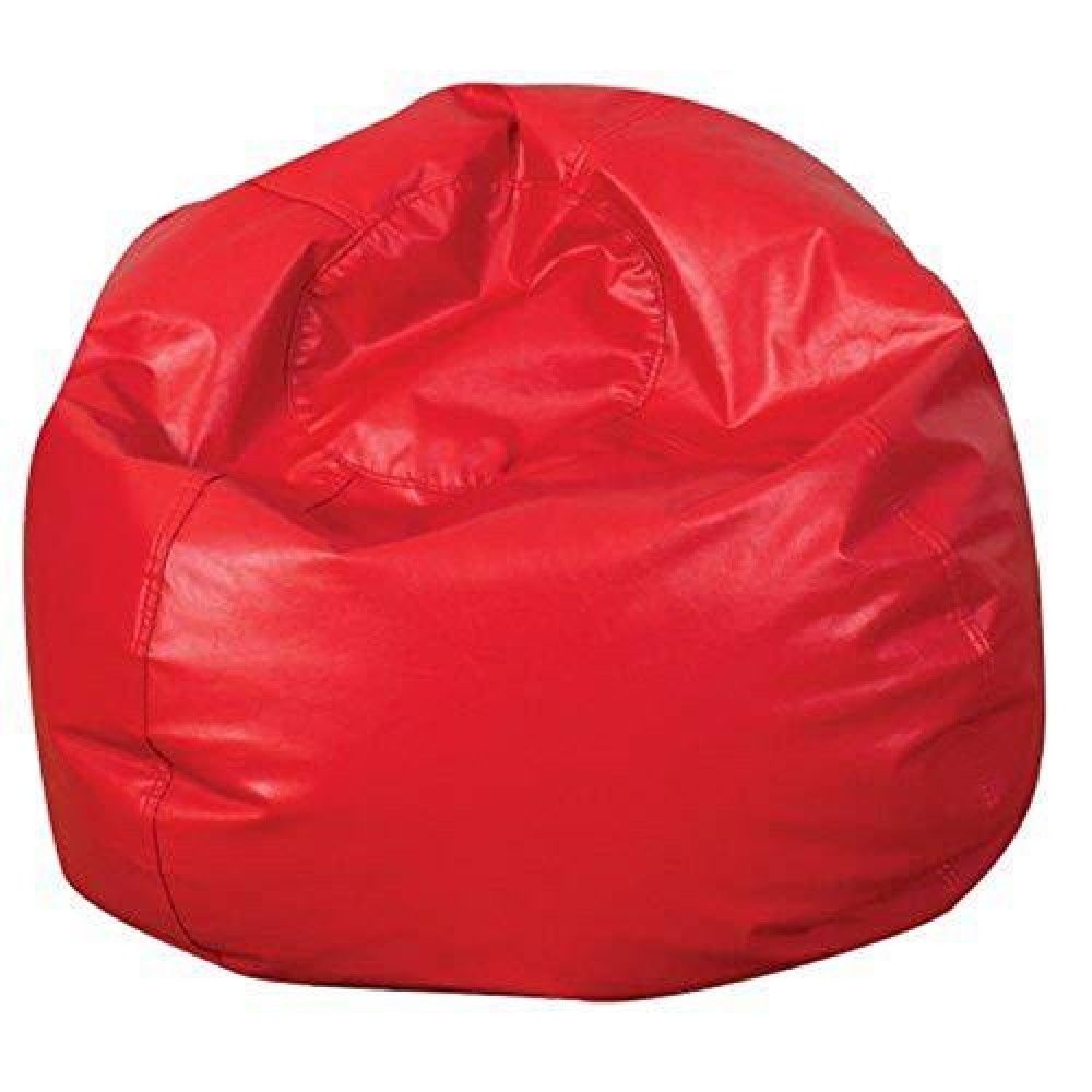 Children'S Factory - Cf610-003 26 Kids Bean Bag Chairs, Flexible Seating Classroom Furniture, Beanbag Ideal For Boy/Girl Toddler Daycare Or Playroom, Red