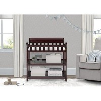 Delta Children Eclipse Changing Table With Changing Pad, Espresso Cherry