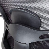 Alera Aleet4218 Etros Series 1574 In To 1968 In Seat Height Suspension Mesh Mid-Back Synchro Tilt Chair - Black