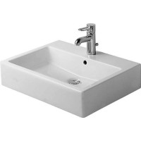 Duravit 04546008271 - Washbasin 60 Cm Vero Black With Of, With Tp, 1 Th, Ground, Wg