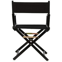 Casual Home Directors Chair ,Black Frameblack Canvas,18 - Classic Height