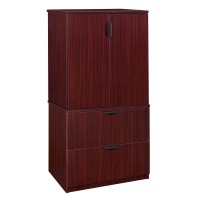 Regency With With Stackable Storage Cabinet Legacy Lateral File 36 Mahogany