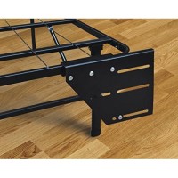 Boyd Sleep Raised Platform Bed Frame Accessory: Headboardfootboard Brackets, Black, Set Of 2, One Size (Bbsmbrack)