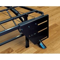 Boyd Sleep Raised Platform Bed Frame Accessory: Headboardfootboard Brackets, Black, Set Of 2, One Size (Bbsmbrack)