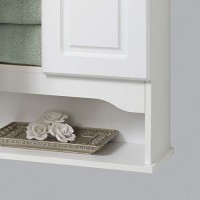 Zenna Home , Hartford Wall Cabinet, White