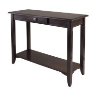 Winsome Nolan Occasional Table, Cappuccino