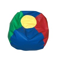 Childrens Factory 35 Kids Bean Bag Chairs, Flexible Seating Classroom Furniture, Beanbag Ideal For Boy/Girl Toddler Daycare Or Playroom, Rainbow