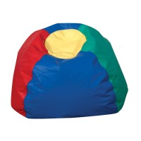 Childrens Factory Kids Bean Bag Chairs, Flexible Seating Classroom Furniture, Comfy Kids Chairs, 26, Rainbow