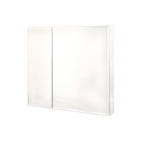 Pegasus Sp4586 30-Inch By 30-Inch Bi-View Beveled Mirror Medicine Cabinet, Clear
