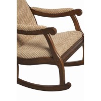 Furniture Of America Betty Rocking Chair, Antique Oak