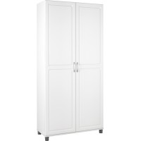 Systembuild Kendall Modern Engineered Wood 36 Cabinet In White Aquaseal