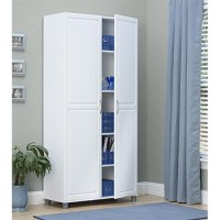 Systembuild Kendall Modern Engineered Wood 36 Cabinet In White Aquaseal