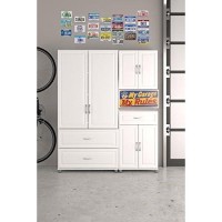 Systembuild Kendall 54 Wall Cabinet In White Aquaseal