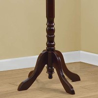 Monarch Specialties Traditional Solid Wood Coat Rack, Cherry