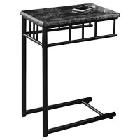 Monarch Specialties Snack Table, Grey