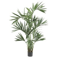 Nearly Natural 5308 Kentia Palm Silk Tree, 6-Feet, Green