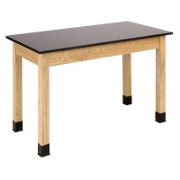 National Public Seating Science Lab Table - Phenolic Top - Plain Front - 30 X 60