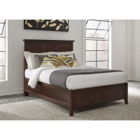 Modus Furniture Solid-Wood Bed, California King, Paragon - Truffle