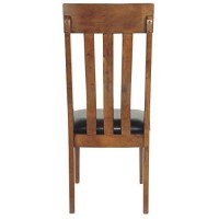 Signature Design By Ashley Ralene Rake Back 19 Dining Room Chair 2 Count, Medium Brown