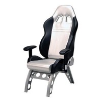 Pitstop Furniture Gt4000S Gt Receiver Chair, Silver