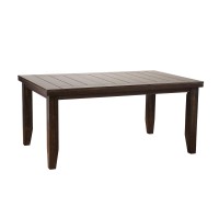Acme Urbana Rectangular Wooden Extendable Dining Table In Espresso