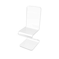 Fixturedisplaysa Beautiful Acrylic Plexiglass Lucite Z Chair  10035-2
