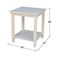 International Concepts Solano End Table