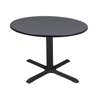 Cain 48 Round Breakroom Table- Grey
