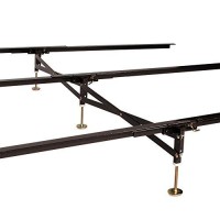 Hospitality Bed X-Support System 3 Rails, 3 Adjustable Legs