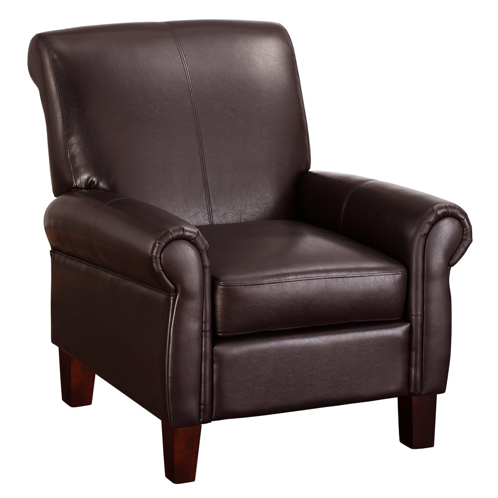 Dorel Living Elegant Faux Leather Club Chair