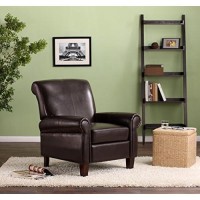Dorel Living Elegant Faux Leather Club Chair