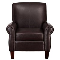 Dorel Living Elegant Faux Leather Club Chair