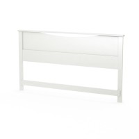 South Shore Step One Headboard, King 78-Inch, Pure White