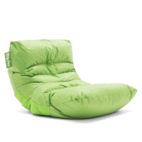 Big Joe Roma Bean Bag Chair, Spicy Lime Smartmax, Durable Polyester Nylon Blend, 3 Feet