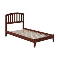 Atlantic Furniture Ar8821001 Richmond Platform Bed With Open Foot Board, Twin, Espresso