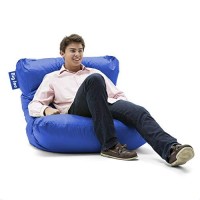 Big Joe Roma Bean Bag Chair, Sapphire Smartmax, Durable Polyester Nylon Blend, 3 Feet