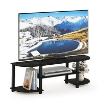 Furinno Turn-S-Tube Wide Tv Entertainment Center, Espressoblack