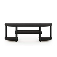 Furinno Turn-S-Tube Wide Tv Entertainment Center, Espressoblack