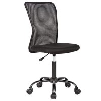 Ergonomic Office Chair Cheap Desk Chair Mesh Computer Chair Back Support Modern Executive Mid Back Rolling Swivel Chair For Women, Men