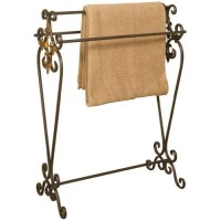 Welcome Home Accents Oil Rubbed Bronze Metal Quilt Rack