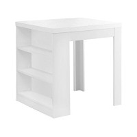 Monarch Specialties I 32X 36 / White Counter Height Dining Table,