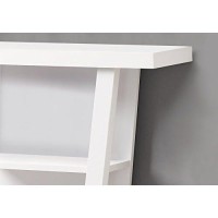 Monarch Specialties I Hall Console Accent Table, 32, White
