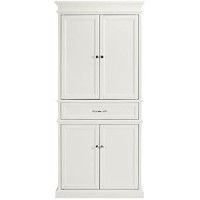 Crosley Furniture Parsons Pantry Cabinet, White