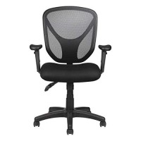 Realspacea Mftc 200 Multifunction Ergonomic Super Task Chair, Black