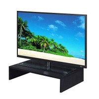 Convenience Concepts Small Designs2Go Monitor Riser For Tvs Up To 26 Inches, Black