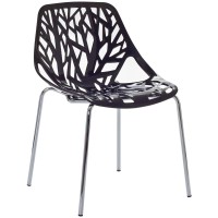 America Luxury - Chairs Modern Dining Chair In Black