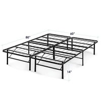 Best Price Mattress New Innovated Box Spring Metal Bed Frame, Queen