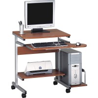 Mayline Small Home Office Portrait Pc Desk Cart,