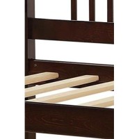 Dorel Living Kayden Daybed Solid Wood, Twin, Espresso