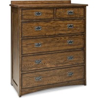 Imagio Home 6-Drawer Oakhurst Chest In Mission Finish